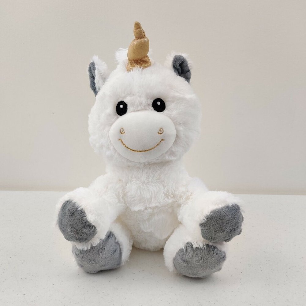 Spark Create Imagine Stuffed Animal Soft Plush Crinkle Rattle UNICORN